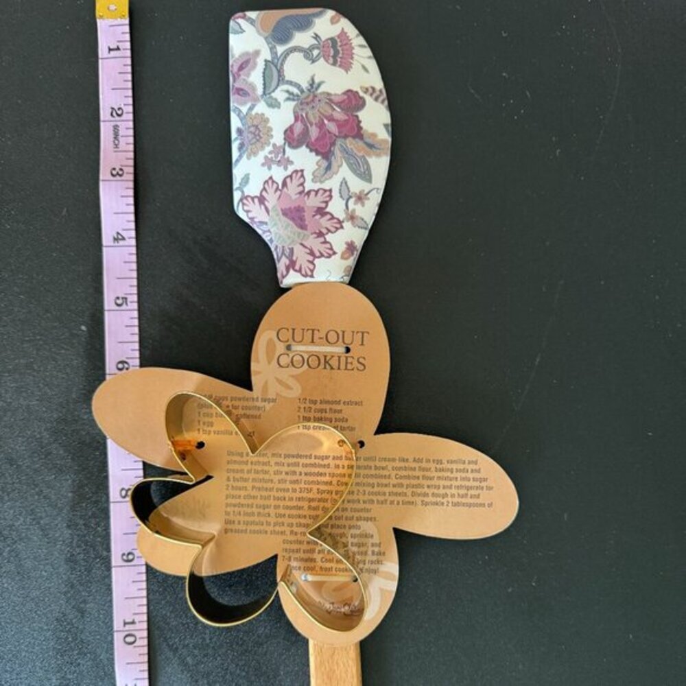 Matilda Jane Cookie Cutter & Spatula Set | Floral Baking Gift | NEW